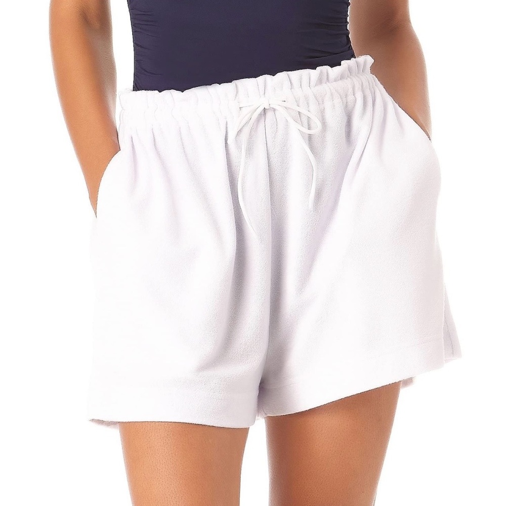 Anne Cole Women's White Athletic Shorts